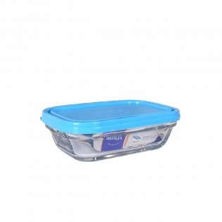 Rechthoekige Lunchbox Met Deksel Duralex Freshbox Blauw 400 Ml Koop