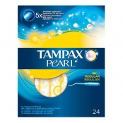 Tampax Pearl Regular Tampons with Applicator - 24 Units