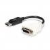 Adaptador DisplayPort para adaptador DVI Startech DP2DVI Preto