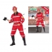 Fantasia para Adultos DISFRAZ BOMBERO XS-S Shine Inline 57034 Vermelho Bombeiro XS/S (2 Peças)