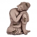 Figura Decorativa para Jardim Buda Cinzento Poliresina (28,5 x 43,5 x 37 cm)