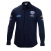 Camisa de Manga Comprida Homem Sparco Martini Racing Azul (Tamanho S)