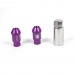 Set Møtrikker OMP 7075 Violet 20 uds M14 x 1,25