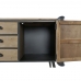 Mobilă TV DKD Home Decor 144 x 47 x 76 cm Natural Gri Metal