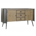 Mobilă TV DKD Home Decor 144 x 47 x 76 cm Natural Gri Metal