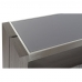 Anrichte DKD Home Decor Kristall Grau Aluminium Eg Verre trempé (165 x 39 x 76 cm)