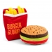 Jucărie pentru câini Gloria Hamburdog 14 x 6 cm Burger