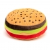 Jucărie pentru câini Gloria Hamburdog 14 x 6 cm Burger