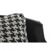 Диван DKD Home Decor Белый Чёрный Позолоченный Металл Пластик нога Ворона современный 130 x 80 x 80 cm