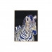 Paveikslas DKD Home Decor Zebras Šiuolaikiškas (60 x 3 x 80 cm)