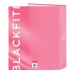 Gyűrűs iratgyűjtő BlackFit8 Glow up Rózsaszín A4 (27 x 33 x 6 cm)