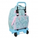 Trolley per la Scuola Frozen One heart Verde Turchese 33 X 45 X 22 cm