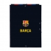 Složka F.C. Barcelona Vínový Námořnický Modrý A4 (26 x 33.5 x 2.5 cm)