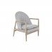 Fotelj DKD Home Decor Naraven Svetlo siva Jelka 68 x 69 x 89 cm