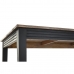 Mesa de Comedor DKD Home Decor Natural Negro Metal Madera de mango (200 x 90 x 75 cm)