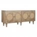 Credenza DKD Home Decor Marrone Naturale Rattan Legno di mango 150 x 40 x 65 cm