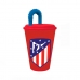 Glas met deksel Atlético Madrid 4908100 1 L