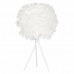 Lâmpada de mesa DKD Home Decor Branco Metal Pluma (42 x 42 x 60 cm)