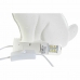 Bordlampe DKD Home Decor 25 x 10 x 19 cm Porcelæn Hvid 220 V 25 W