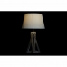 Bureaulamp DKD Home Decor Hout Katoen Donkerbruin (35 x 35 x 56 cm)