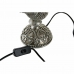 Galda lampa DKD Home Decor Sudrabains Bronza Sveķi 220 V 50 W 23 x 23 x 46 cm (2 gb.)