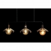 Lampadario DKD Home Decor 100 x 29 x 22 cm Nero Dorato Metallo 50 W