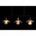 Loftslampe DKD Home Decor 100 x 29 x 22 cm Sort Gylden Metal 50 W