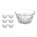 Bowl Frezya Transparent Glass 175 ml (6 uds)