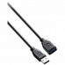 USB kábel V7 V7E2USB3EXT-1.8M     USB A Čierna