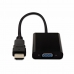 Adaptador HDMI para VGA V7 CBLHDAVBLK-1E Preto