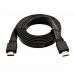 HDMI kabelis V7 V7HDMI4FL-02M-BK-1E  (2 m)