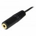 Cable Alargador Jack (3,5 mm) Startech MU12MF               3,7 m Negro