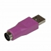 Adattatore PS/2 con USB Startech GC46MFKEY            Violetta