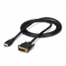 Adaptér HDMI na DVI Startech HDMIDVIMM6           Černý