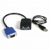 Comutador VGA com 2 Portas Startech ST122LE              Preto