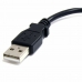 Cablu USB la Micro USB Startech UUSBHAUB6IN          Negru