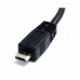 Cabo USB para Micro USB Startech UUSBHAUB6IN          Preto