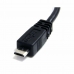 USB-kaabel-Mikro USB Startech UUSBHAUB6IN          Must