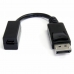 Adapter Mini DisplayPort do DisplayPort Startech DP2MDPMF6IN          4K Ultra HD Czarny