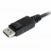 Mini-DisplayPort till DisplayPort-adapter Startech DP2MDPMF6IN          4K Ultra HD Svart