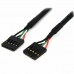 USB-kábel Startech USBINT5PIN IDC Fekete