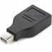 Адаптер за мини DisplayPort към DisplayPort Startech GCMDP2DPMF Черен