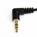 3,5 mm Jack audiokábel Startech MU3MMS2RA            0,9 m Fekete