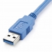 Cablu USB Startech USB3SEXT5DSK Albastru 1,5 m