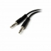 Audio Utikač 3,5 mm Startech MUYHSFMM             Crna 0,13 m