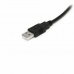 Кабел USB A към USB B Startech USB2HAB30AC          Черен