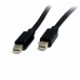 Mini Display Port-kabel Startech MDISP2M              (2 m) 4K Ultra HD Sort