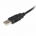 Кабел USB A към USB B Startech USB2HAB5M            Черен