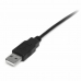 Cabo USB A para USB B Startech USB2HABM1M           Preto