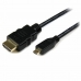 Кабель HDMI Startech HDADMM1M             Чёрный 1 m